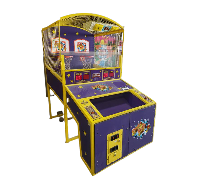 SKEEBALL GAMES SUPER SHOT JR. BASKETBALL Redemption Arcade Game for